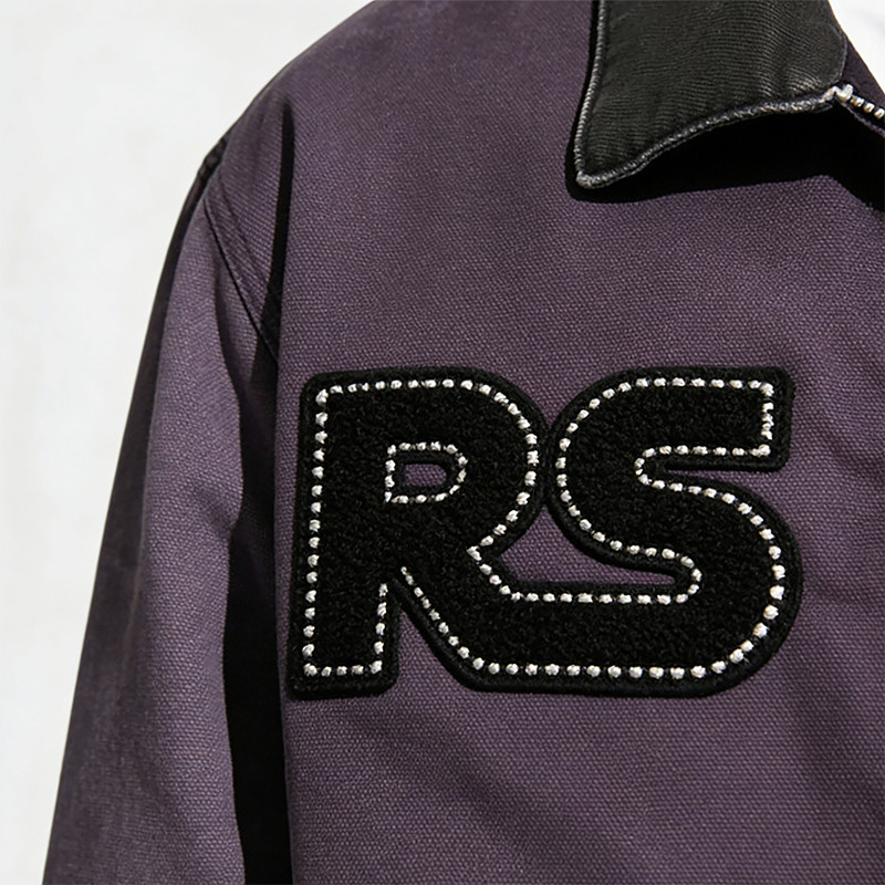 Custom Vintage Spray Color Workwear Jacket