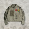 Custom Vintage Screen Print Distressed Workwear Jacket | Patch & Towel Embroidery | Washed | OEM/ODM