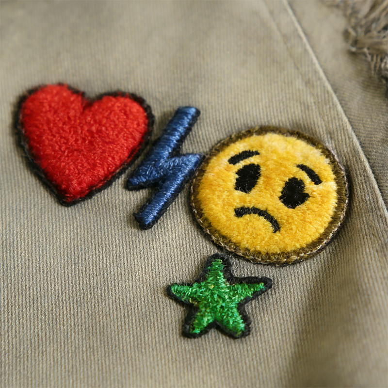 Custom Vintage Screen Print Distressed Workwear Jacket