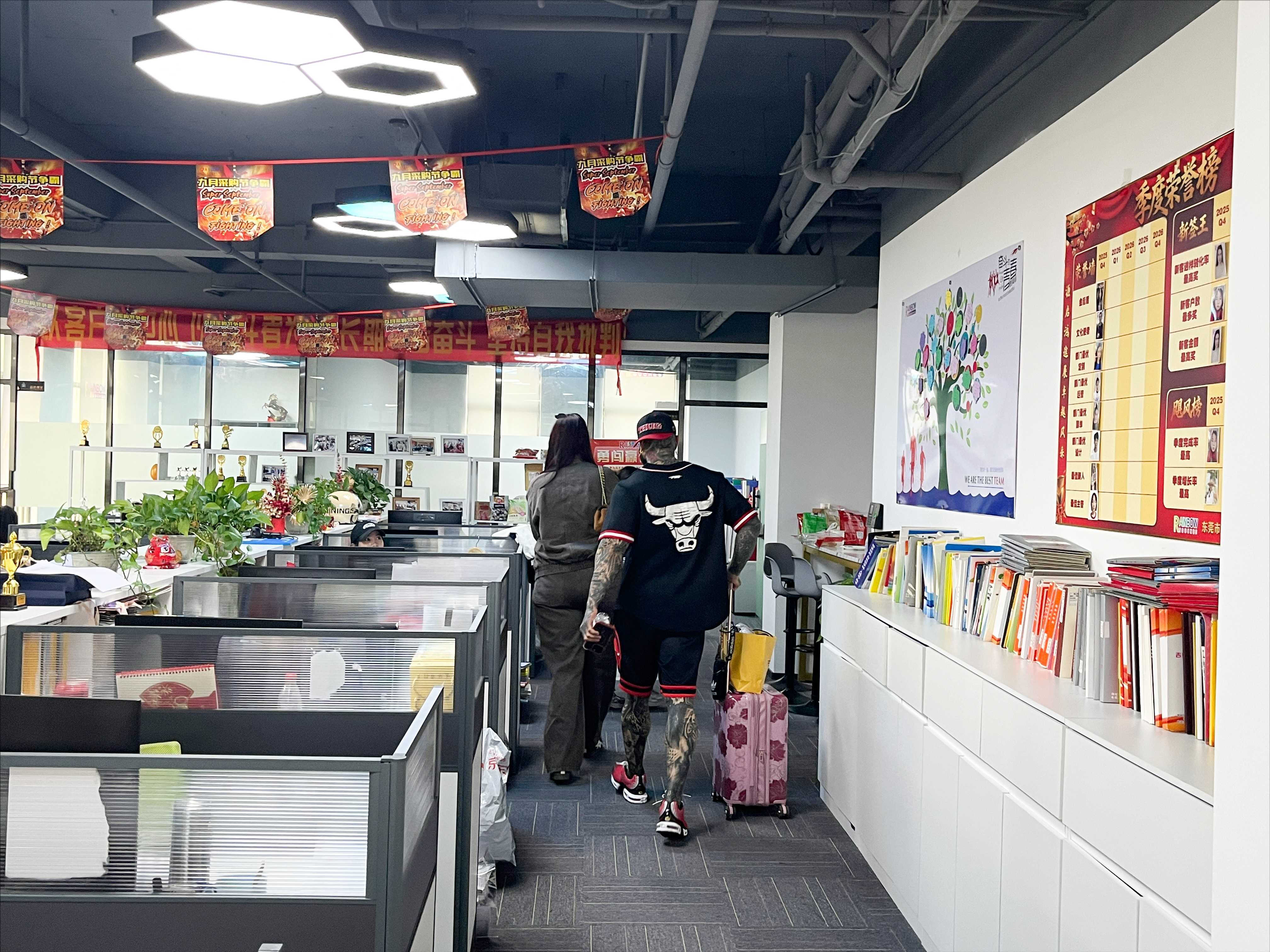 Fashion brand manufacturing visit