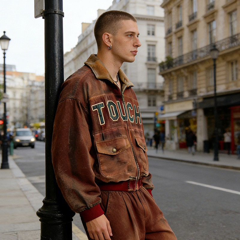 Custom Technical Washed Jacket