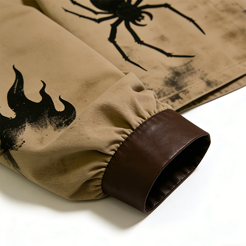 Custom Tech Cargo Digital Spray Print Jacket