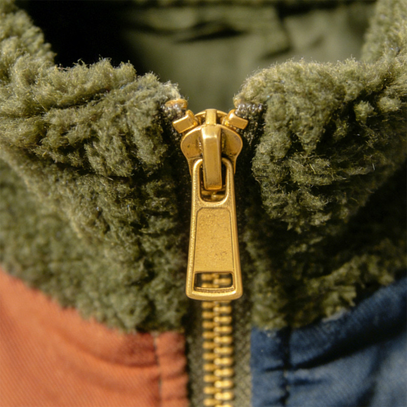 Custom Tech Cargo Patchwork Distressed Jacket