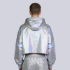 Custom Cyber Holographic Reflective Hoodie | Techwear | Custom Streetwear
