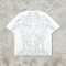 Custom Cyber Tech Digital Print T-shirt | Techwear | Custom Streetwear | OEM ODM