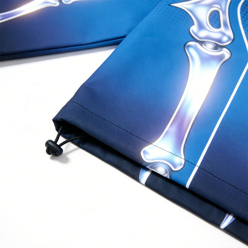 Custom Cyber Tech Heat Transfer Reflective Jacket