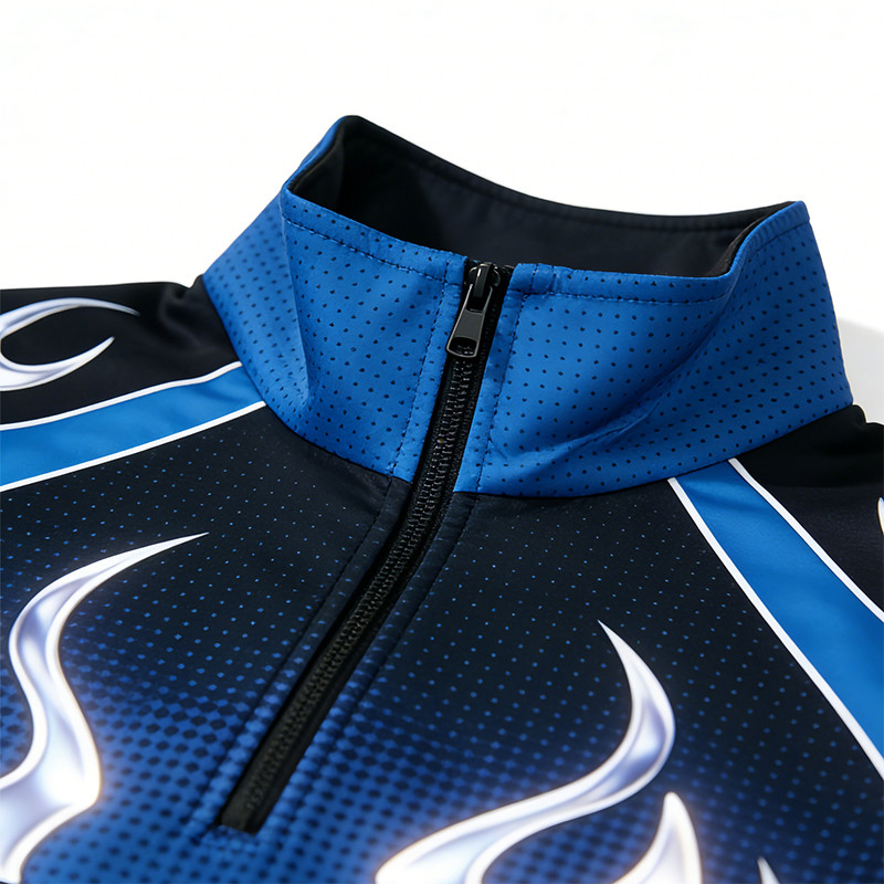 Custom Cyber Tech Heat Transfer Reflective Jacket