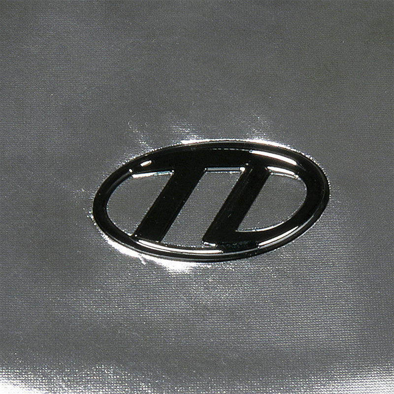 Custom Tech Silver Foil Silicone Print T-shirt 