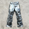 Custom Cyber Metallic 3D Pleated Reflective Pants | Techwear | Custom Streetwear | ODM OEM