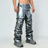 Custom Cyber Metallic 3D Pleated Reflective Pants | Techwear | Custom Streetwear | ODM OEM