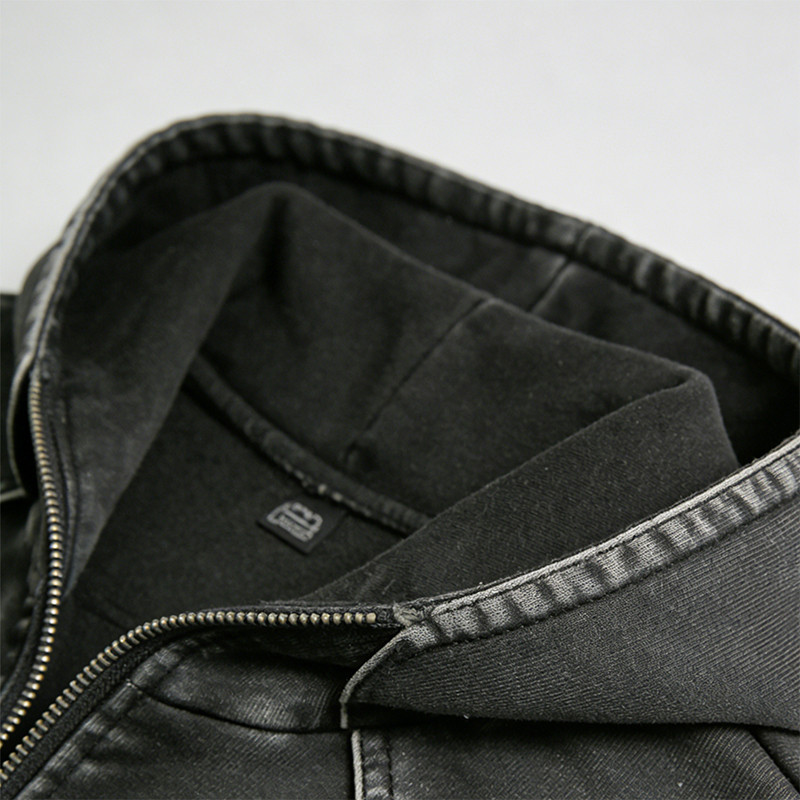 Custom Punk Delic Studded Applique Hoodie