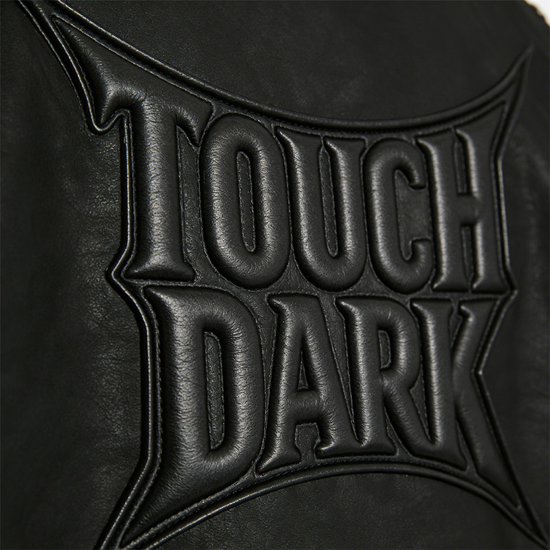 Custom Punk Digital Print Embossed PU Jacket