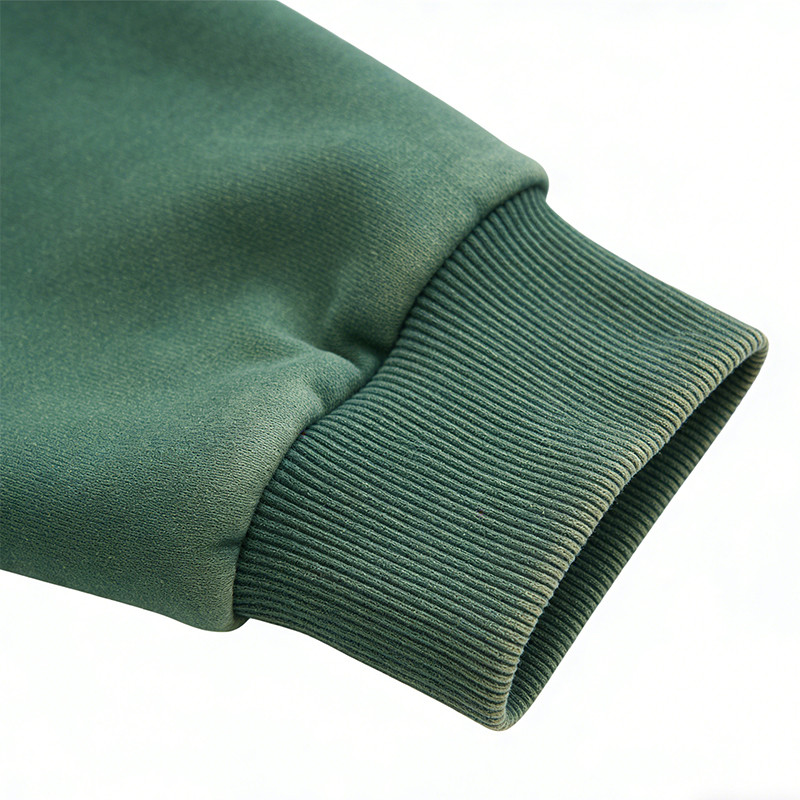 Vintage Washed Spray Dye Applique Hoodie Set