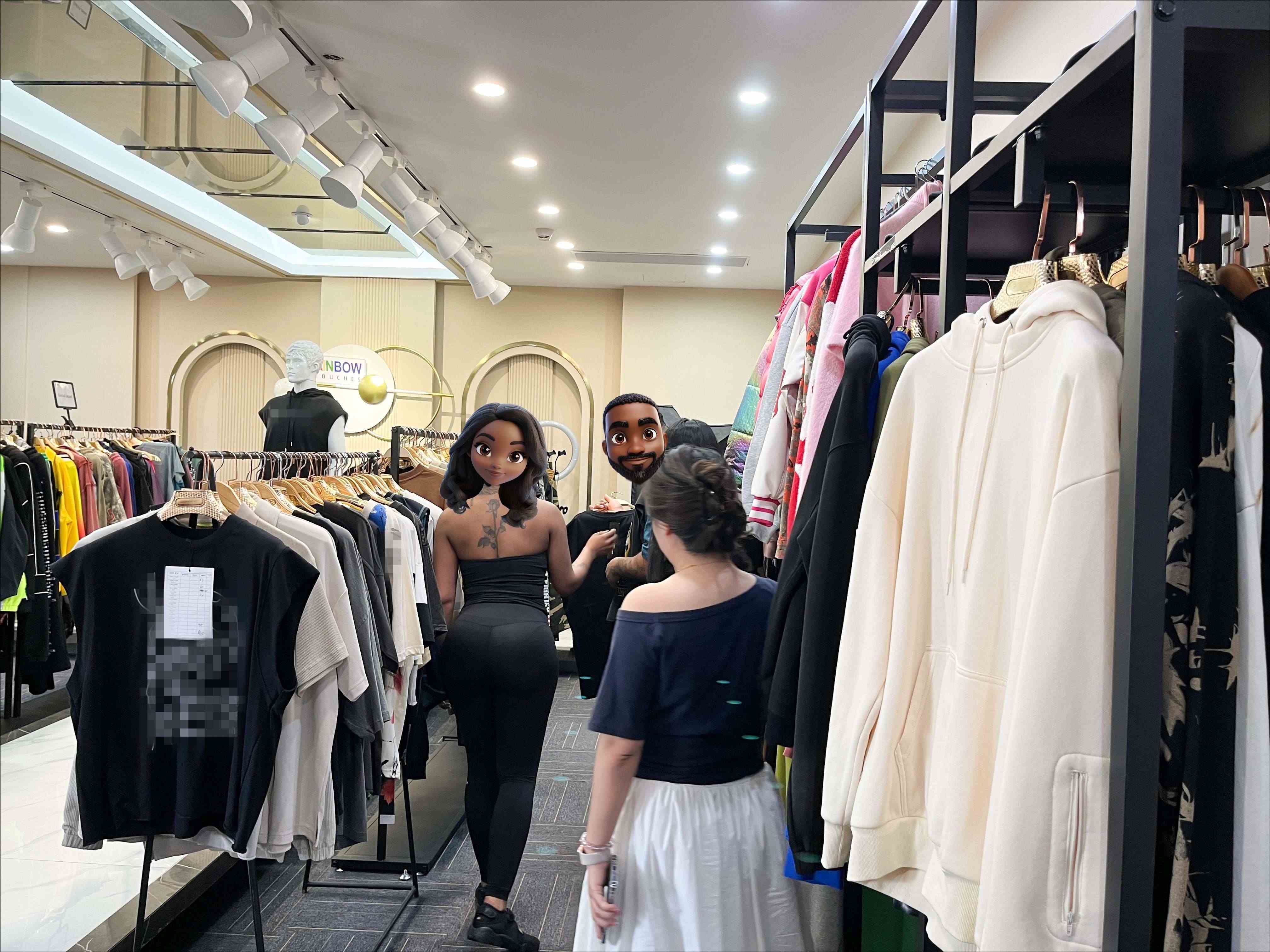 U.S. Streetwear Client Visits Our Office & Showroom