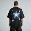 2026 New Design Sonic Wear Washed Rhinestone Star T-shirt | Streetwear | Cotton Blend | Custom Streetwear Manufacturer