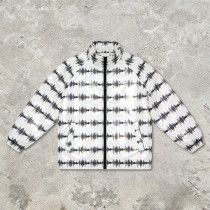 Custom Sonic Wear Laser Holographic Digital Print Puffer Jacket | Streetwear | OEM Streetwear
