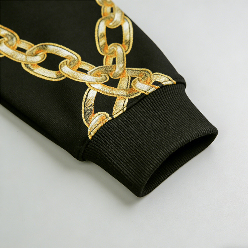 Sonic Wear Embroidered Gold Chain T-shirt