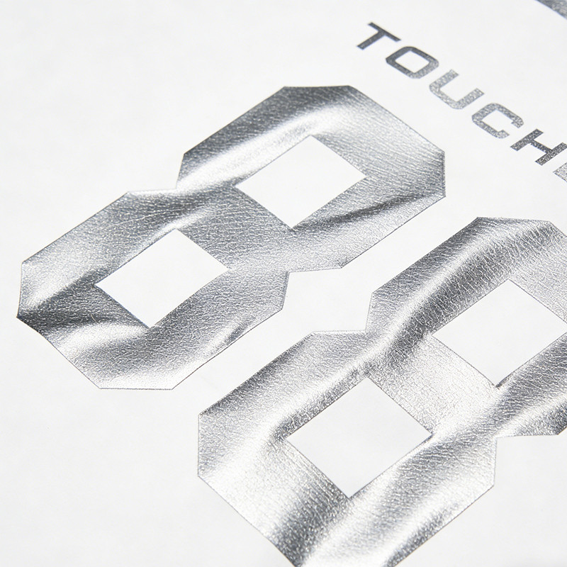 Sonic Wear Patch Studded Silver Foil Print T-shirt