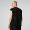 Custom Sonic Wear Rhinestone Studded Webbing Vest | Streetwear | Streetwear Clothing Manufacturer