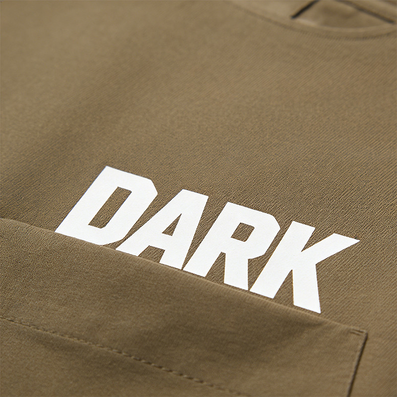 Technicalwear Screen Print Patch Distressed Washed T-shirt