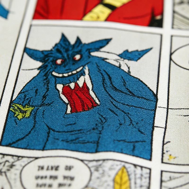 Anime Comic Digital Print Bomber Jacket