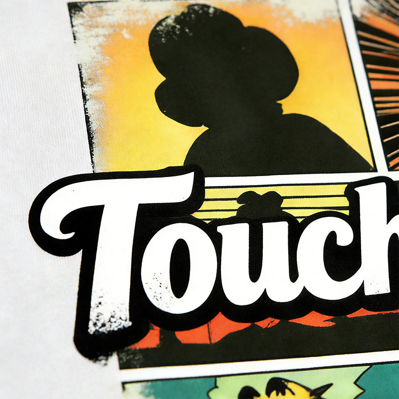 Screen Print Digital Print Anime Hoodie