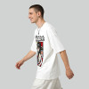 Anime Girl Applique T-Shirt | Retro Cartoon Graphic Tee | 100% Cotton Streetwear | Custom Streetwear