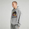 Washed Applique Embroidered Anime Hoodie | Oversized Hoodie | Custom Streetwear Manufacturer