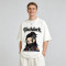 Anime Towel Embroidery T-Shirt | Oversized 100% Cotton Tee | Streetwear Manufacturer