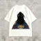 Anime Towel Embroidery T-Shirt | Oversized 100% Cotton Tee | Streetwear Manufacturer
