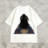 Anime Towel Embroidery T-Shirt | Oversized 100% Cotton Tee | Streetwear Manufacturer