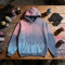 DIY Spray Dye Hoodie | Gradient Tie Dye Pullover | Custom Streetwear Manufacturer