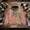DIY Washed Distressed Ripped Hoodie | Spray Dye | Custom Streetwear Manufacturer