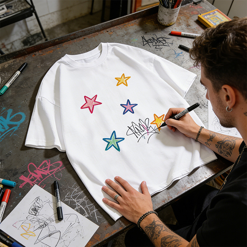 DIY Hand Painted T-Shirt