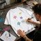 DIY Hand Painted T-Shirt | Custom Star Print | Oversized Cotton Tee | Custom Streetwear Manufacturer