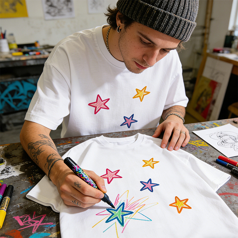 DIY Hand Painted T-Shirt