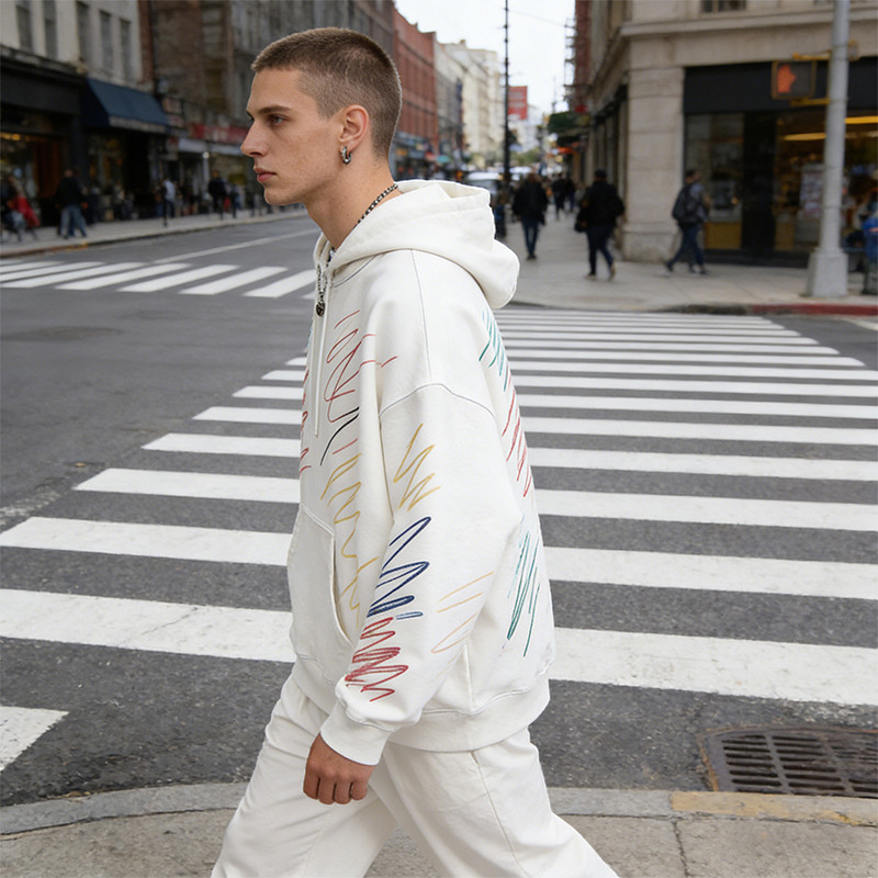 DIY Hand-Painted Hoodie
