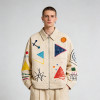 DIY Graffiti Art Canvas Jacket | 100% Cotton | Custom Graffiti Style | Clothing Manufacturer