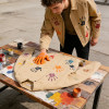 DIY Handprint Jacket | Custom Artisan Workwear | Streetwear Clothing Manufacturer