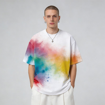 DIY Spray Dye T-Shirt | Custom Graffiti Tee | Streetwear Manufacturer
