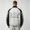 DTG Print Screen Print Patchwork Jacket | Vintage Racing Jacket | Streetwear Manufacturer