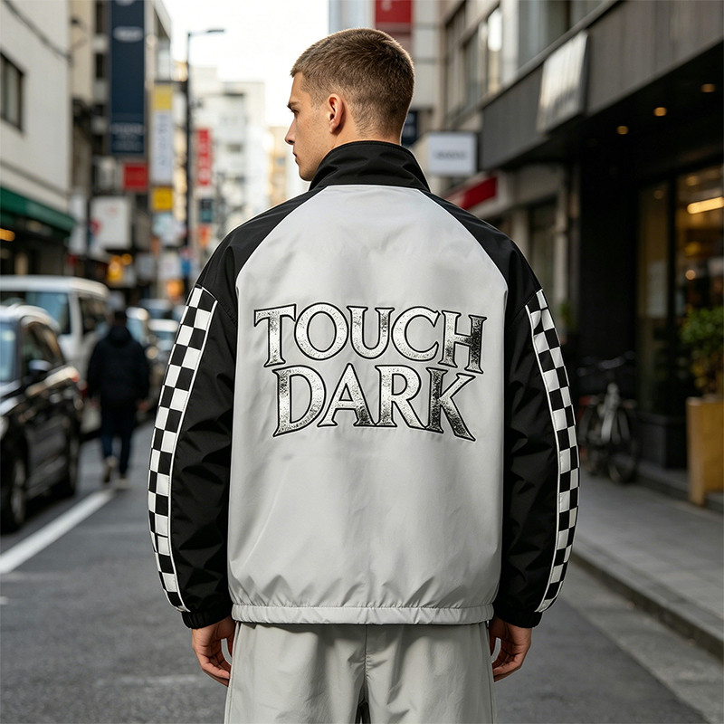 DTG Print Screen Print Patchwork Jacket