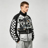 DTG Print Screen Print Patchwork Jacket | Vintage Racing Jacket | Streetwear Manufacturer