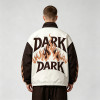 Patchwork DTG Print Vintage Biker Jacket | Y2K Racing Jacket | Custom Streetwear Manufacturer
