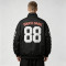 DTG and Screen Print 88 Skull Graphic Biker Jacket | Vintage Racing Streetwear | Clothing Manufacturer