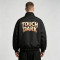 DTG Print Vintage Skull Racing Jacket | Retro Flame Biker | Custom Streetwear Manufacturer