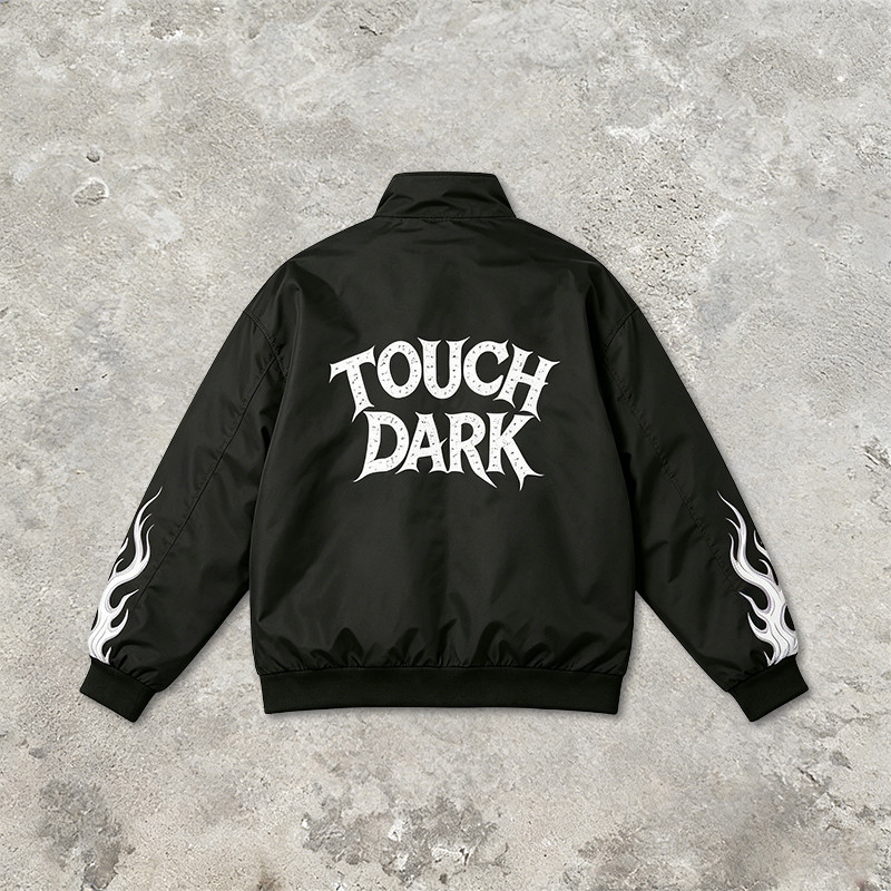 DTG Print Applique Vintage Racing Jacket