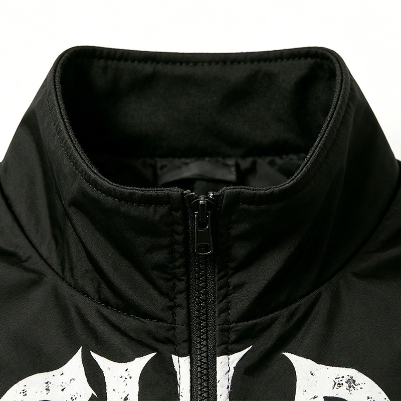 DTG Print Applique Vintage Racing Jacket
