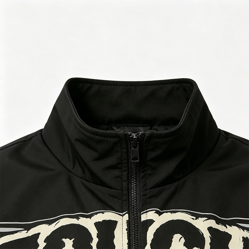 DTG Print Vintage Racing Jacket