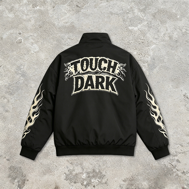 DTG Print Vintage Racing Jacket